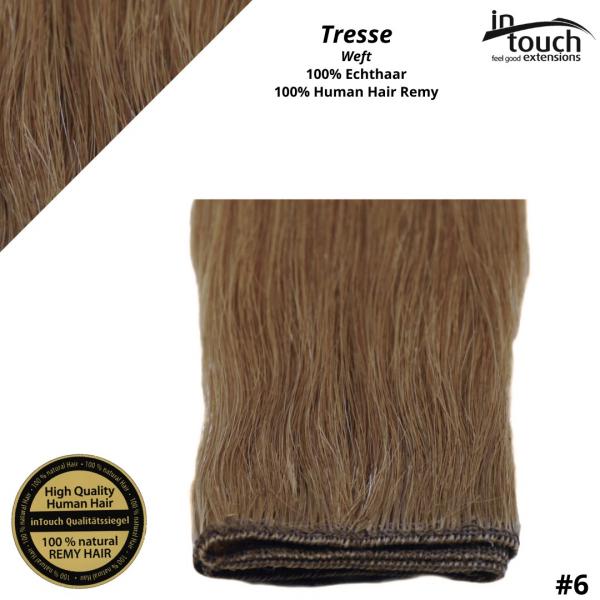 Tressen-Extensions 55cm Farbe 06